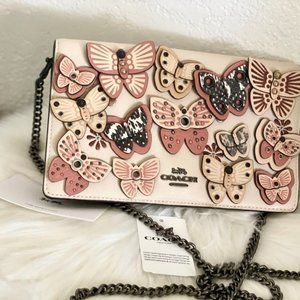 Coach Butterfly Applique Callie Crossbody
